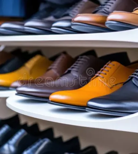 shelf many different types shoes ai 335234298